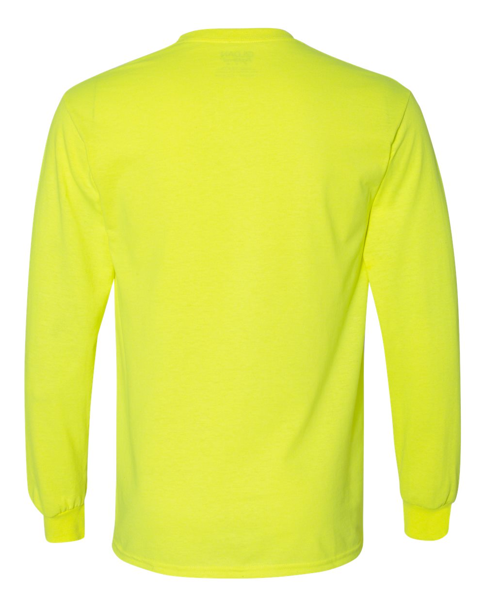 Gildan Unisex DryBlend® 50/50 Long Sleeve T-Shirt - 8400 Safety Green