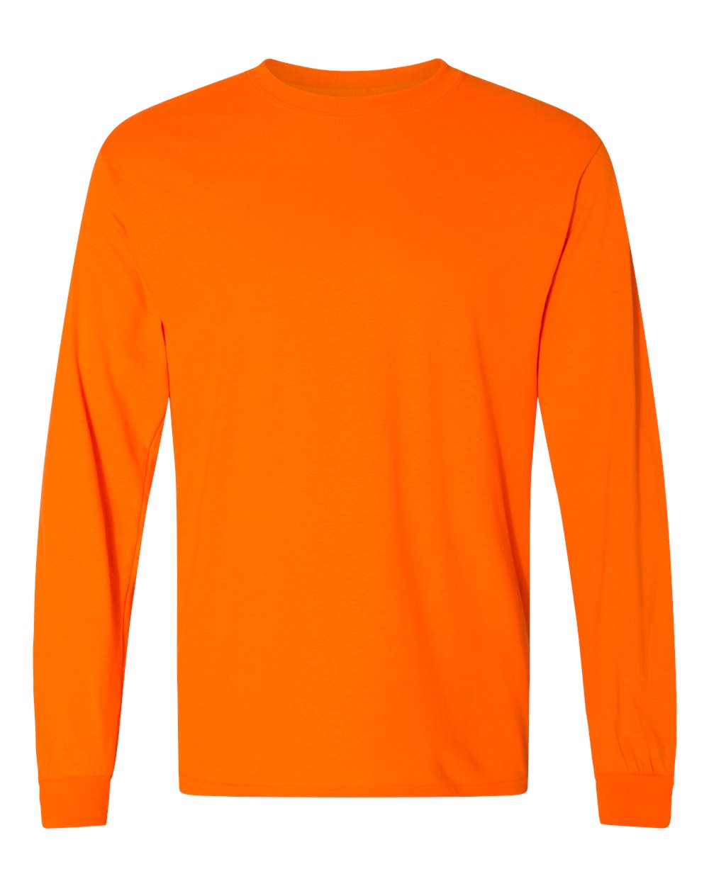 Gildan Unisex DryBlend® 50/50 Long Sleeve T-Shirt - 8400 Safety Orange