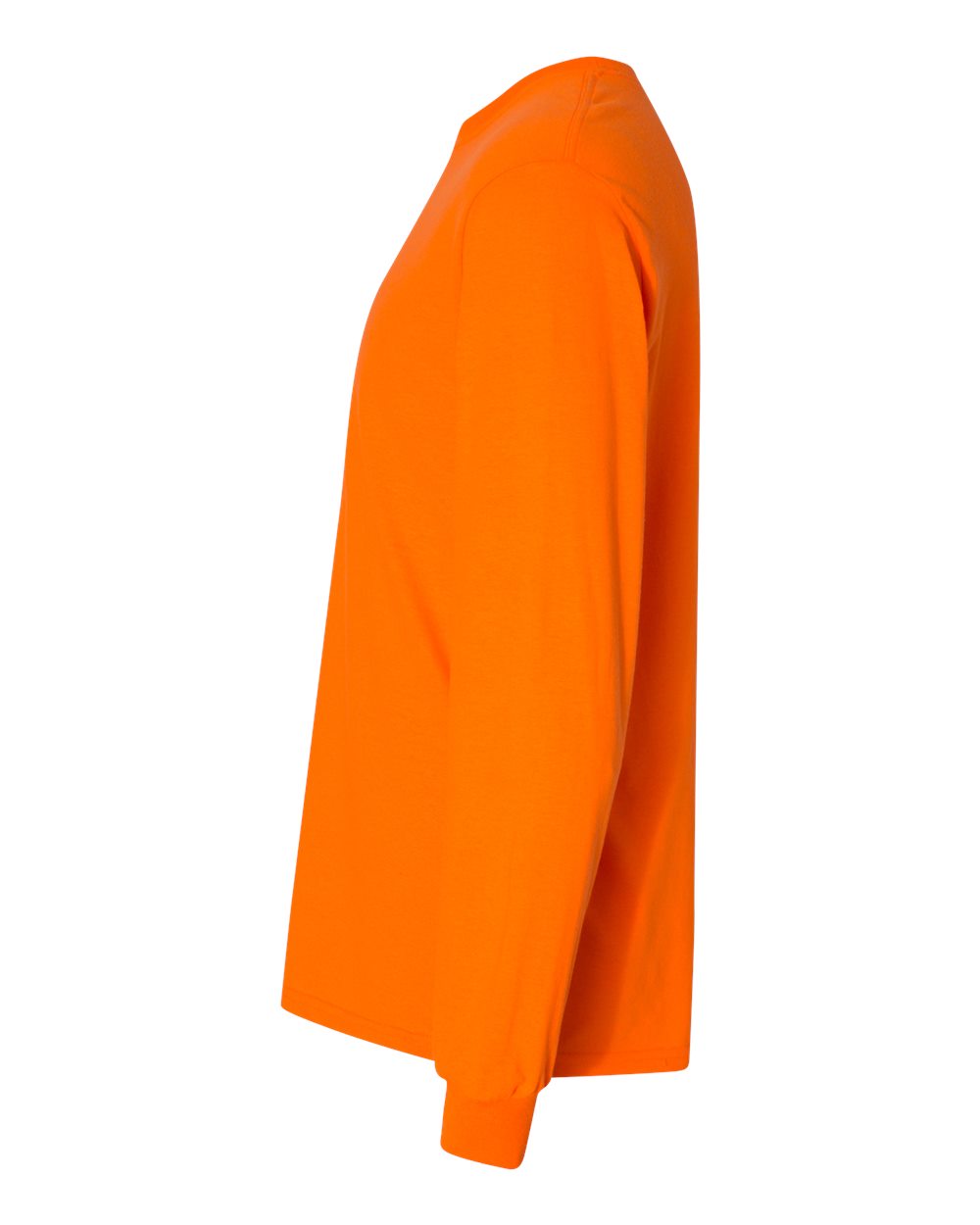 Gildan Unisex DryBlend® 50/50 Long Sleeve T-Shirt - 8400 Safety Orange
