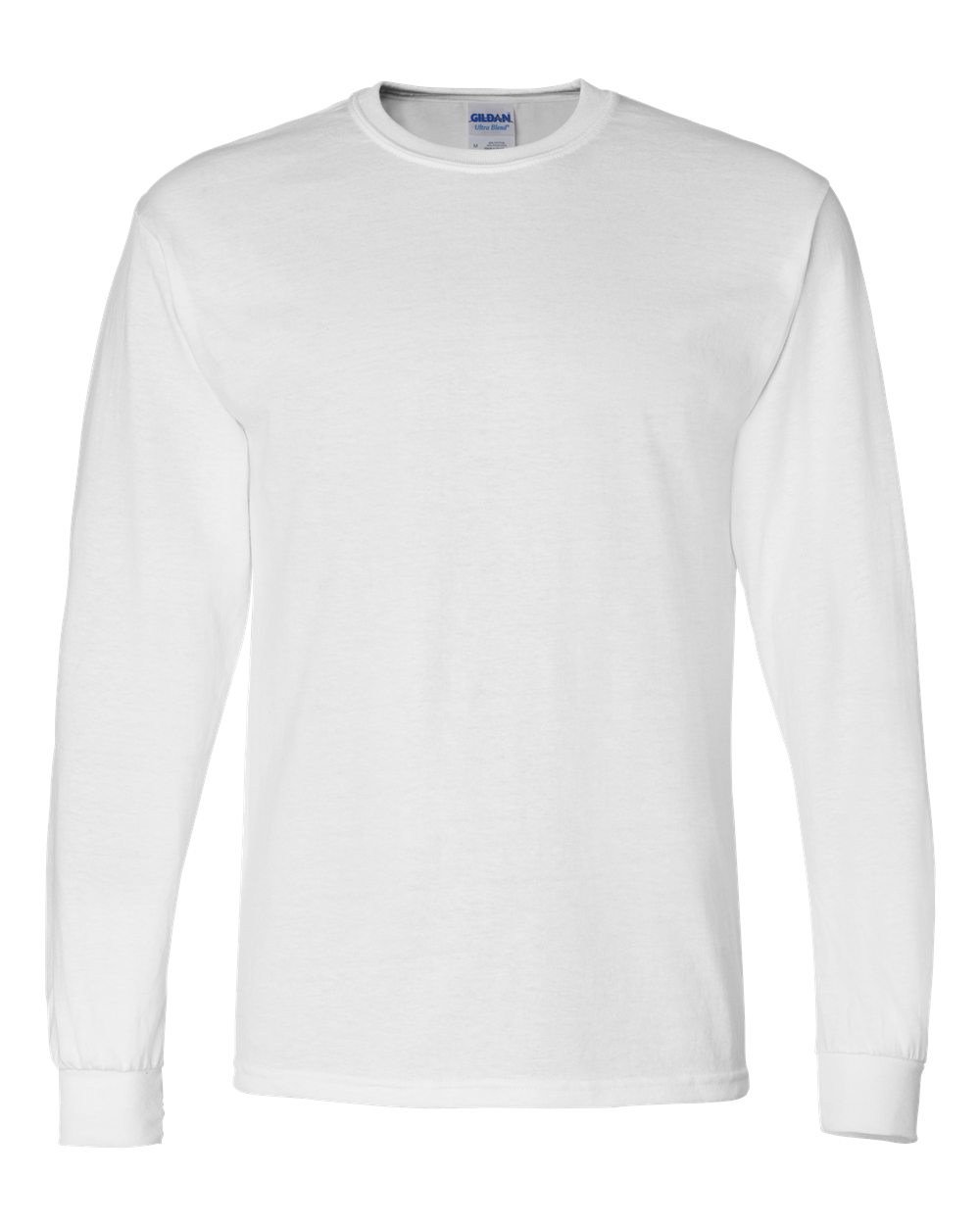 Gildan Unisex DryBlend® 50/50 Long Sleeve T-Shirt - 8400 White