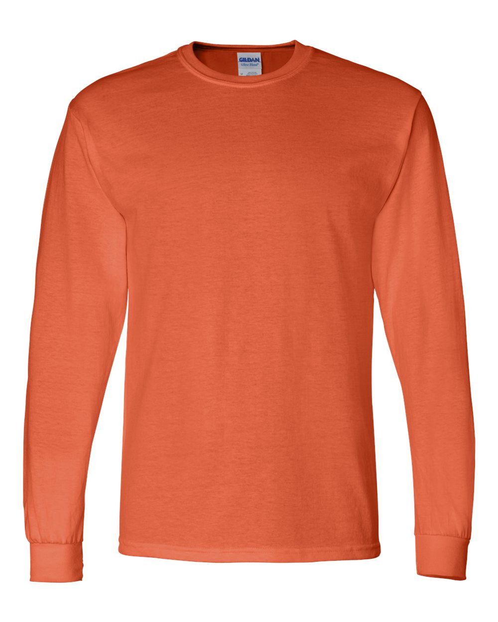 Gildan Unisex DryBlend® 50/50 Long Sleeve T-Shirt - 8400 Orange