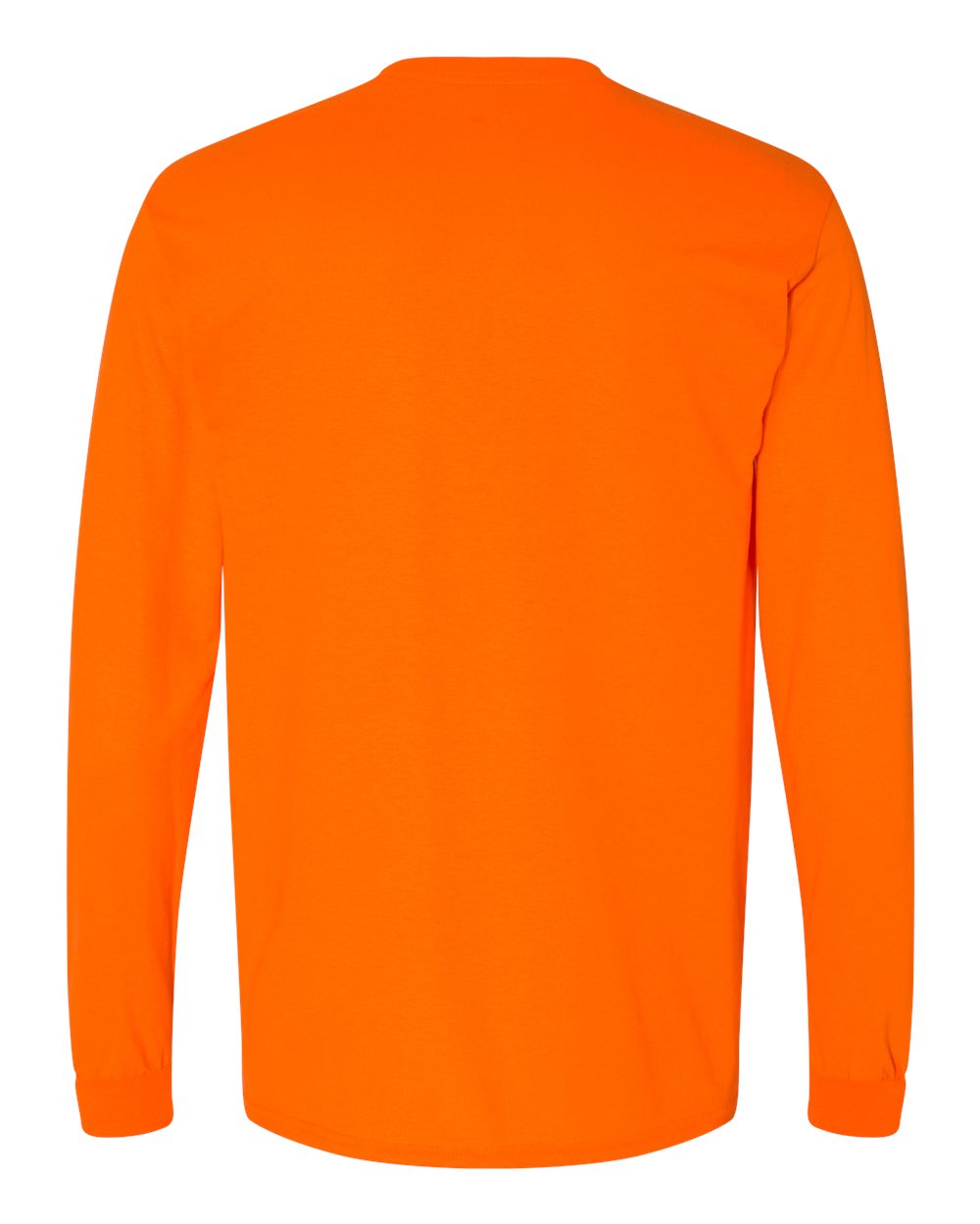 Gildan Unisex DryBlend® 50/50 Long Sleeve T-Shirt - 8400 Safety Orange