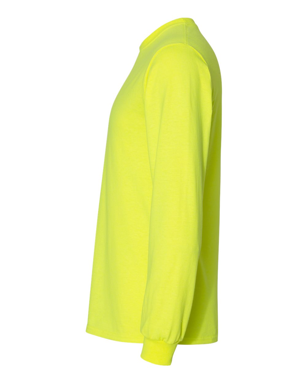 Gildan Unisex DryBlend® 50/50 Long Sleeve T-Shirt - 8400 Safety Green