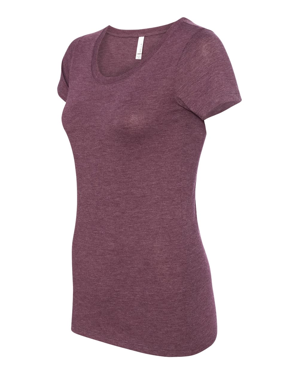 BELLA + CANVAS Women's Triblend Tee - 8413 Maroon Triblend