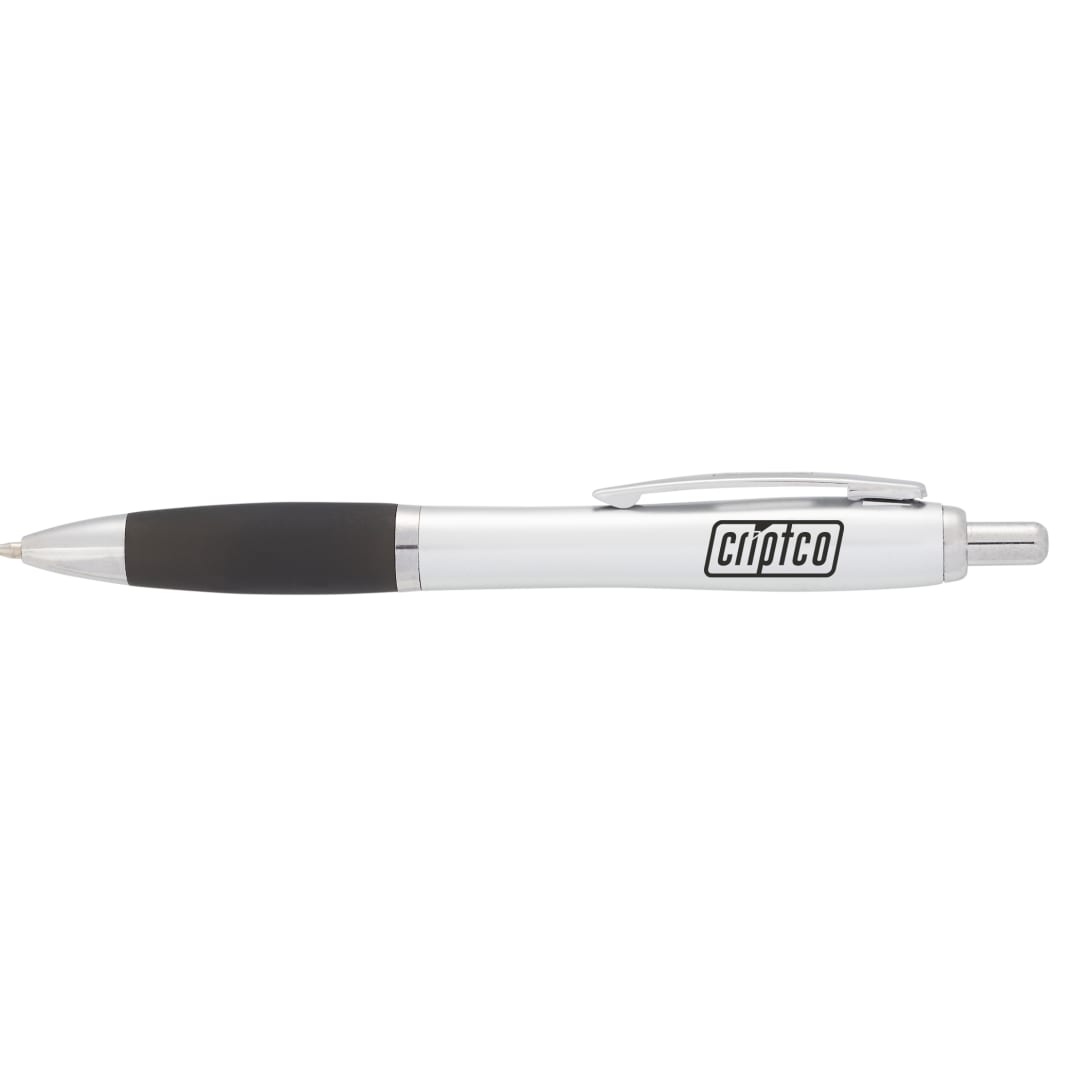 Bullet Nash Ballpoint Pen - SM-4101 Silver