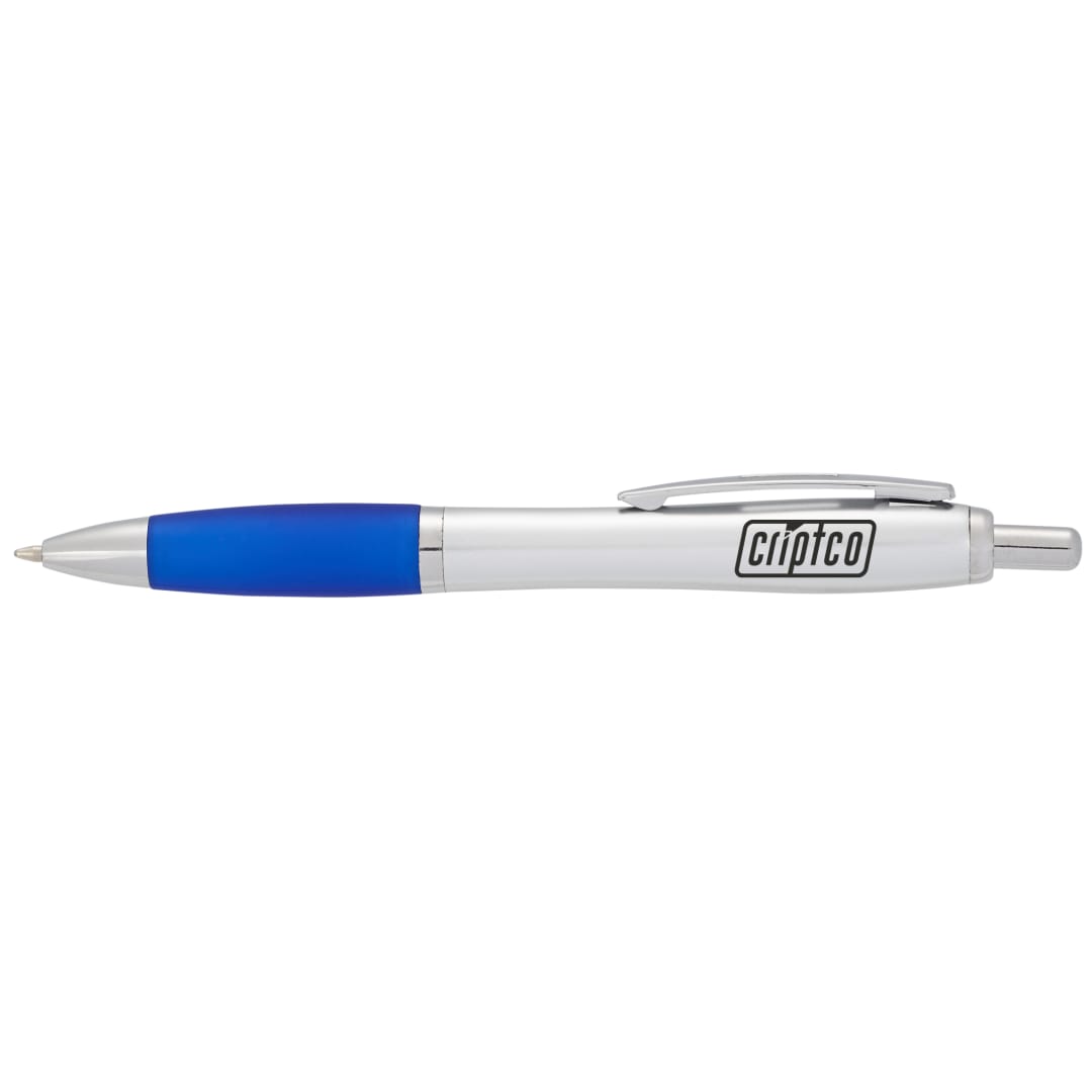 Bullet Nash Ballpoint Pen - SM-4101 Silver
