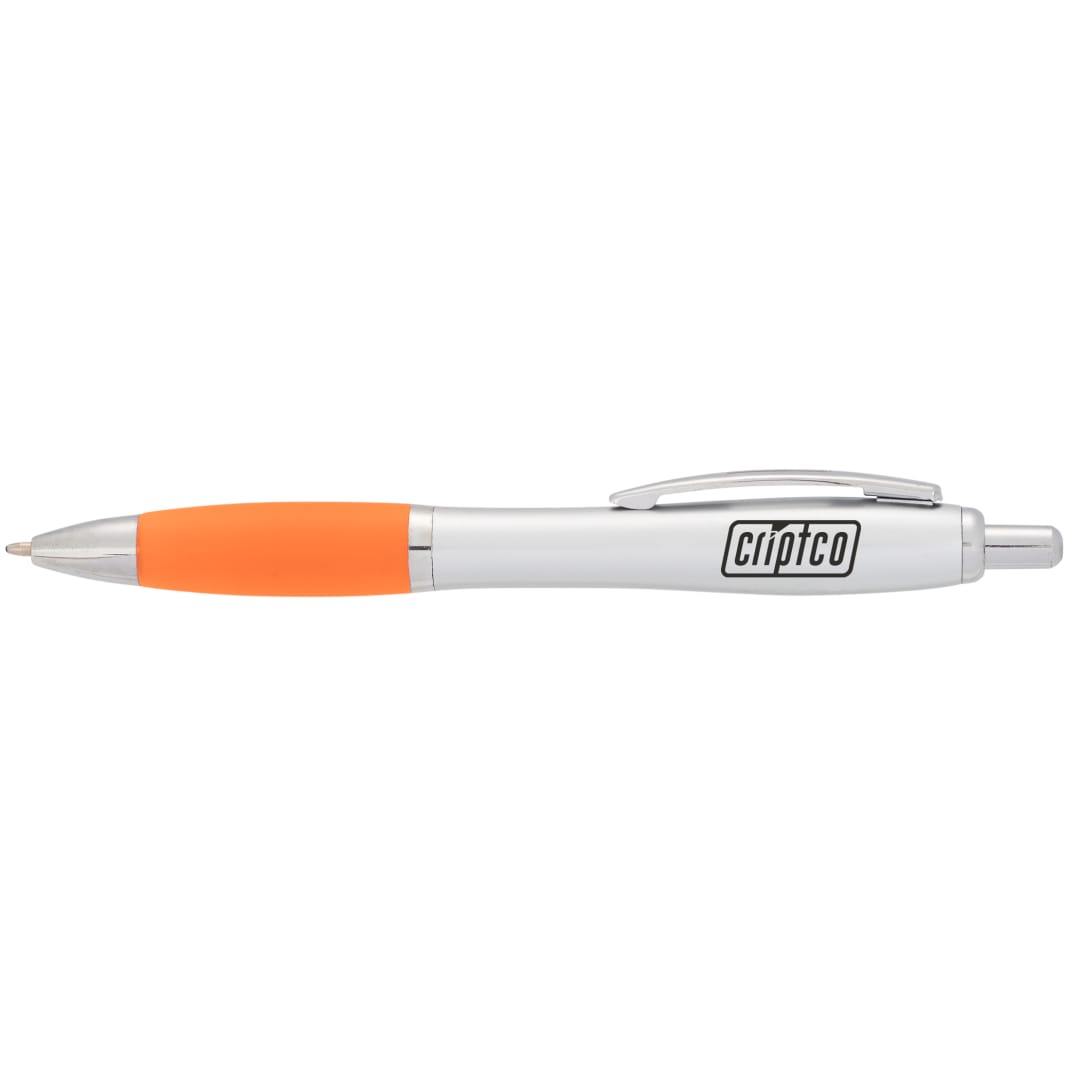 Bullet Nash Ballpoint Pen - SM-4101 Silver