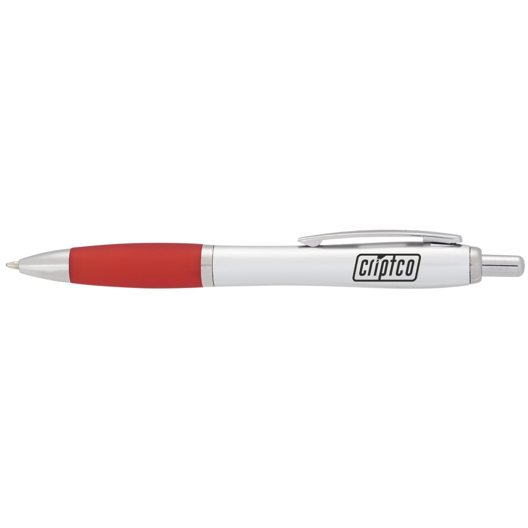 Bullet Nash Ballpoint Pen - SM-4101 Silver