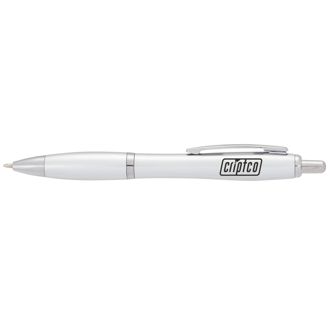 Bullet Nash Ballpoint Pen - SM-4101 Silver