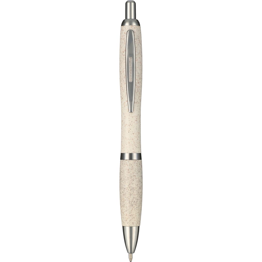 Nash Wheat Straw Ballpoint - SM-4108 White