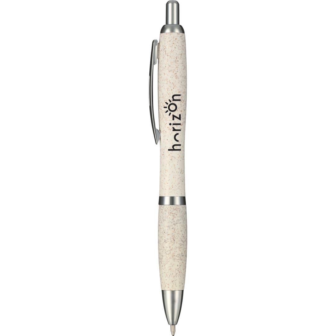Nash Wheat Straw Ballpoint - SM-4108 White