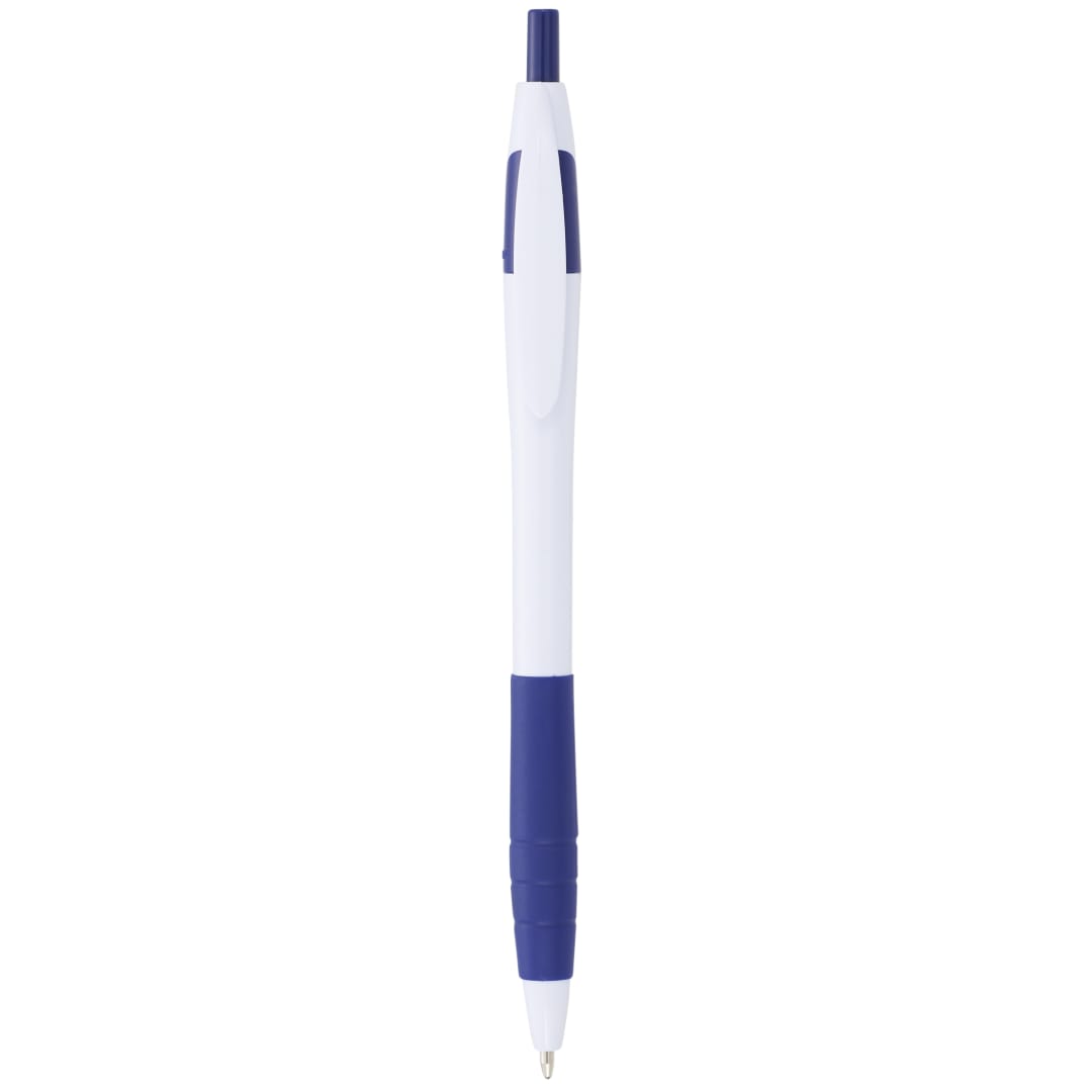 Cougar Rubber Grip Ballpoint Pen - SM-4198 Blue