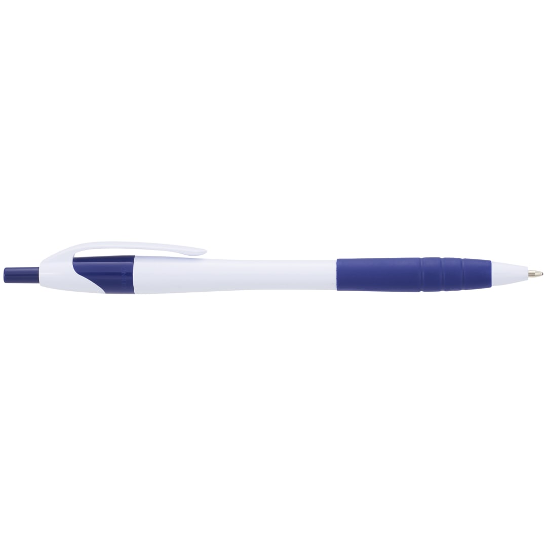 Cougar Rubber Grip Ballpoint Pen - SM-4198 Blue