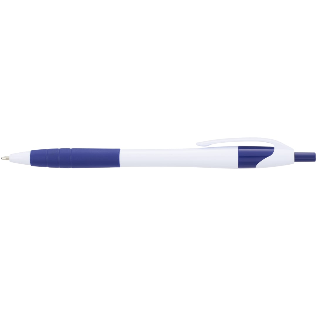 Cougar Rubber Grip Ballpoint Pen - SM-4198 Blue