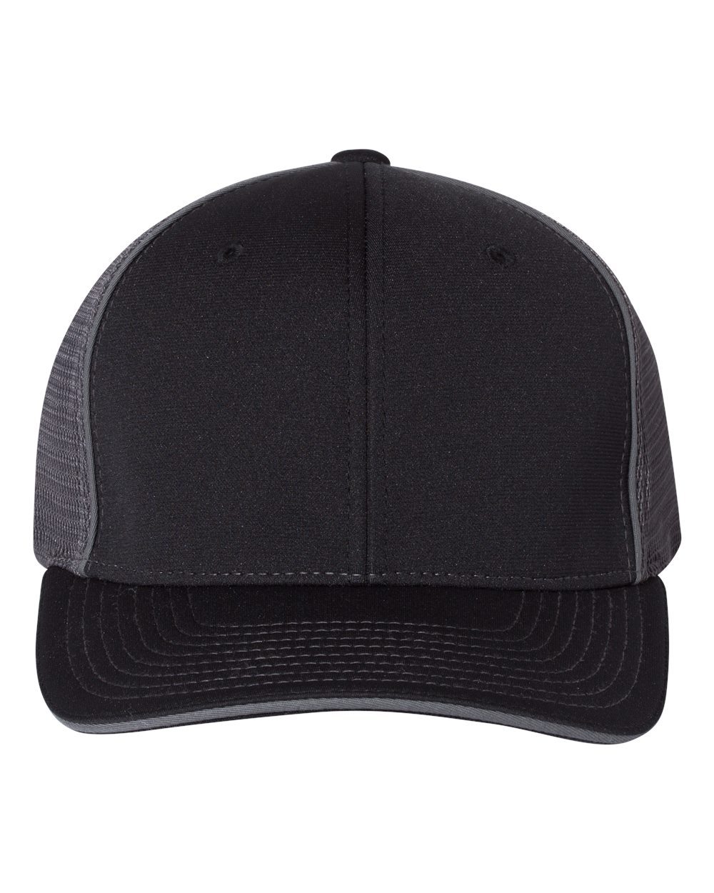 Richardson Pulse Sportmesh R-Flex Cap - 172 Black- Charcoal Split
