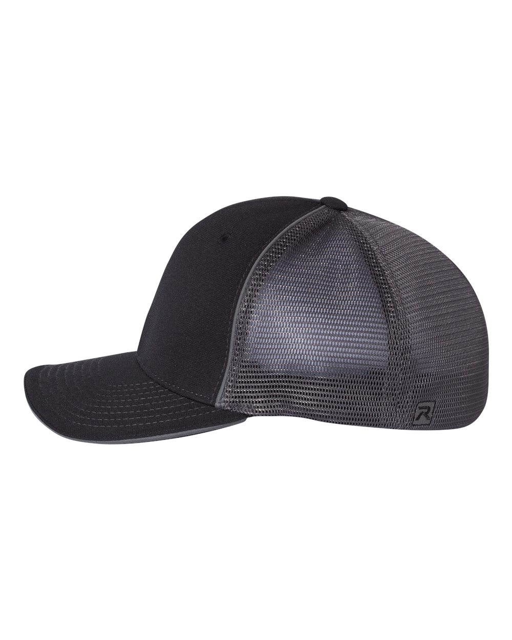 Richardson Pulse Sportmesh R-Flex Cap - 172 Black- Charcoal Split