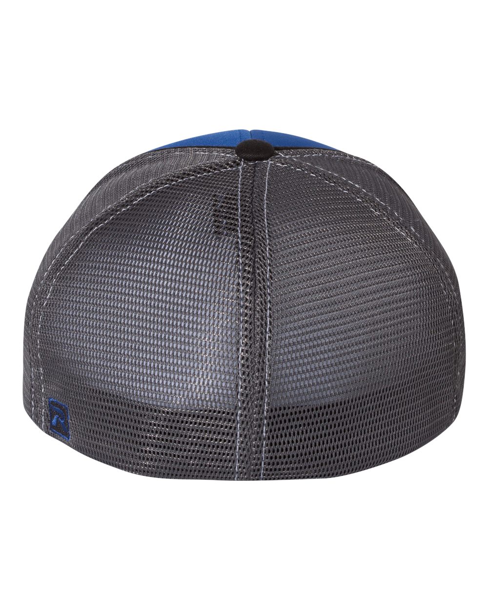 Richardson Pulse Sportmesh R-Flex Cap - 172 Royal- Charcoal- Black Tri