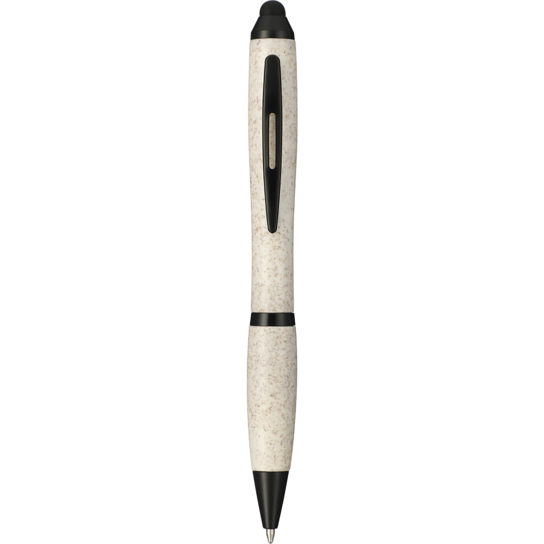 Nash Wheat Straw Ballpoint Stylus Pen - SM-4451 Tan