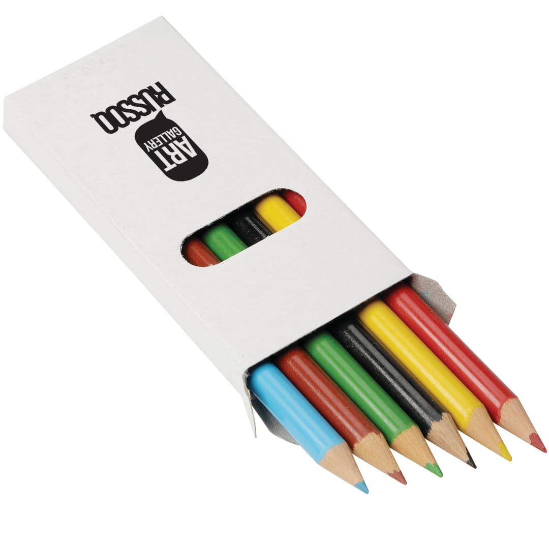 Sketchi 6-Piece Colored Pencil Set - SM-4466 White