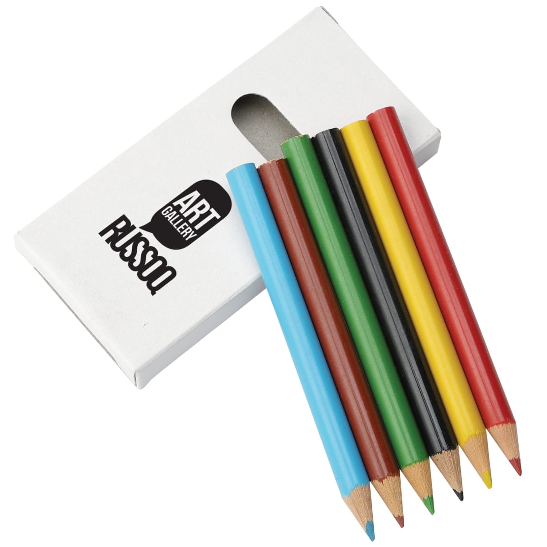 Sketchi 6-Piece Colored Pencil Set - SM-4466 White