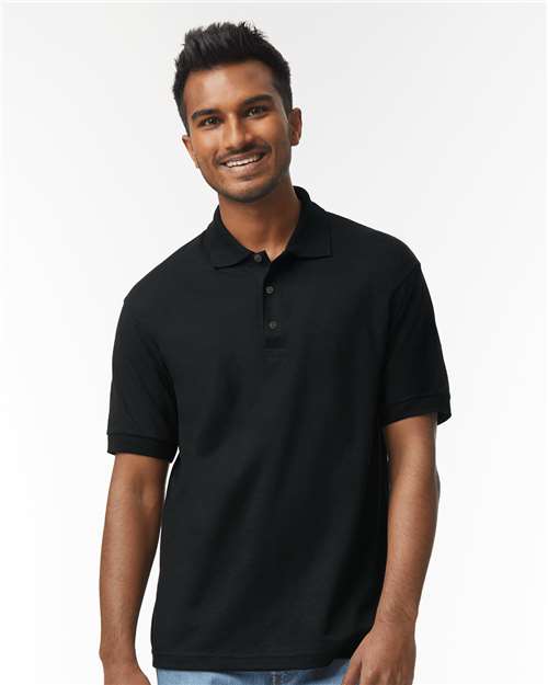 Gildan Unisex DryBlend® Jersey Polo - 8800 Black