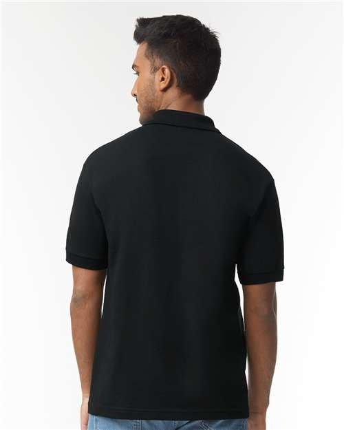 Gildan Unisex DryBlend® Jersey Polo - 8800 Black