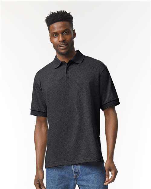 Gildan Unisex DryBlend® Jersey Polo - 8800 Dark Heather