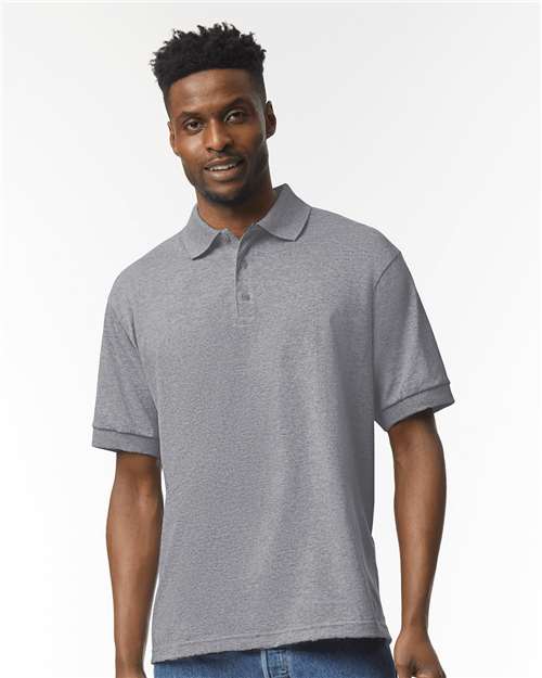Gildan Unisex DryBlend® Jersey Polo - 8800 Graphite Heather