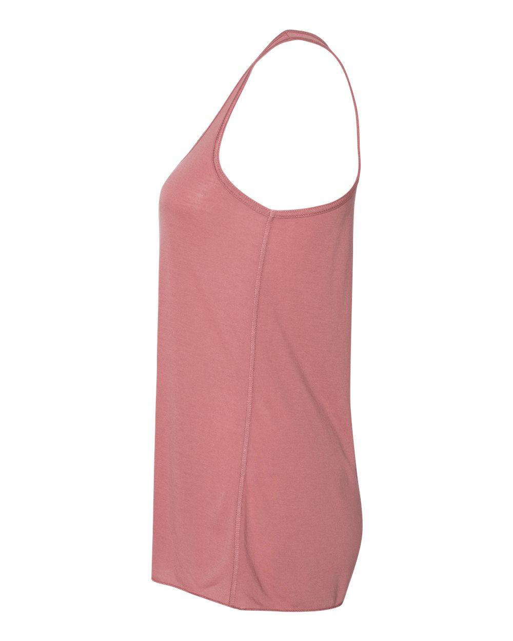 BELLA + CANVAS Women's Flowy Racerback Tank - 8800 - 8800BL Mauve