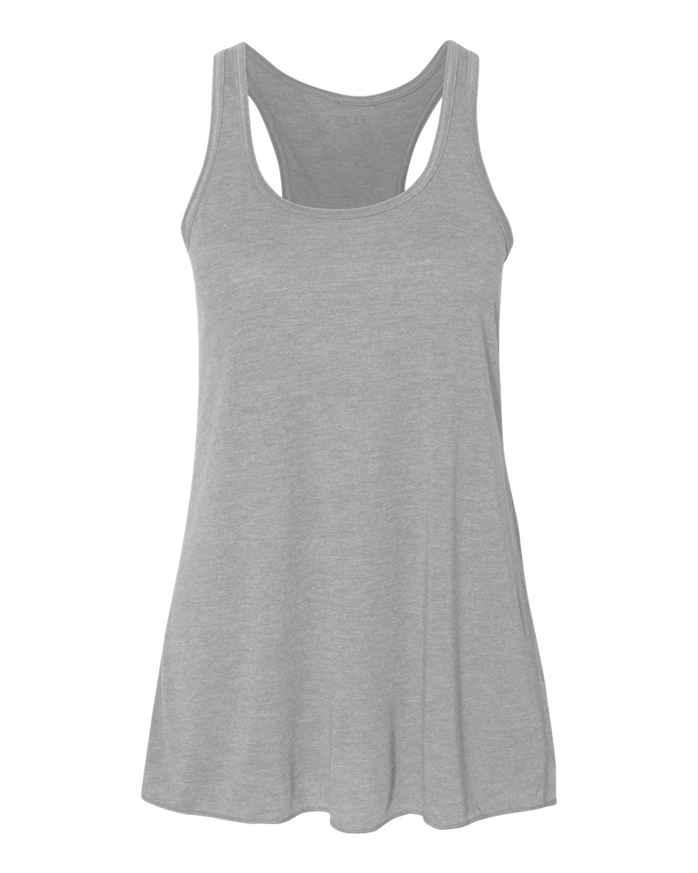 BELLA + CANVAS Women's Flowy Racerback Tank - 8800 - 8800BL Athletic Heather