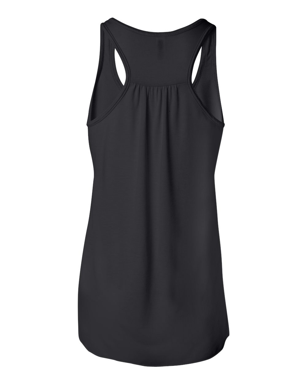 BELLA + CANVAS Women's Flowy Racerback Tank - 8800 - 8800BL Black