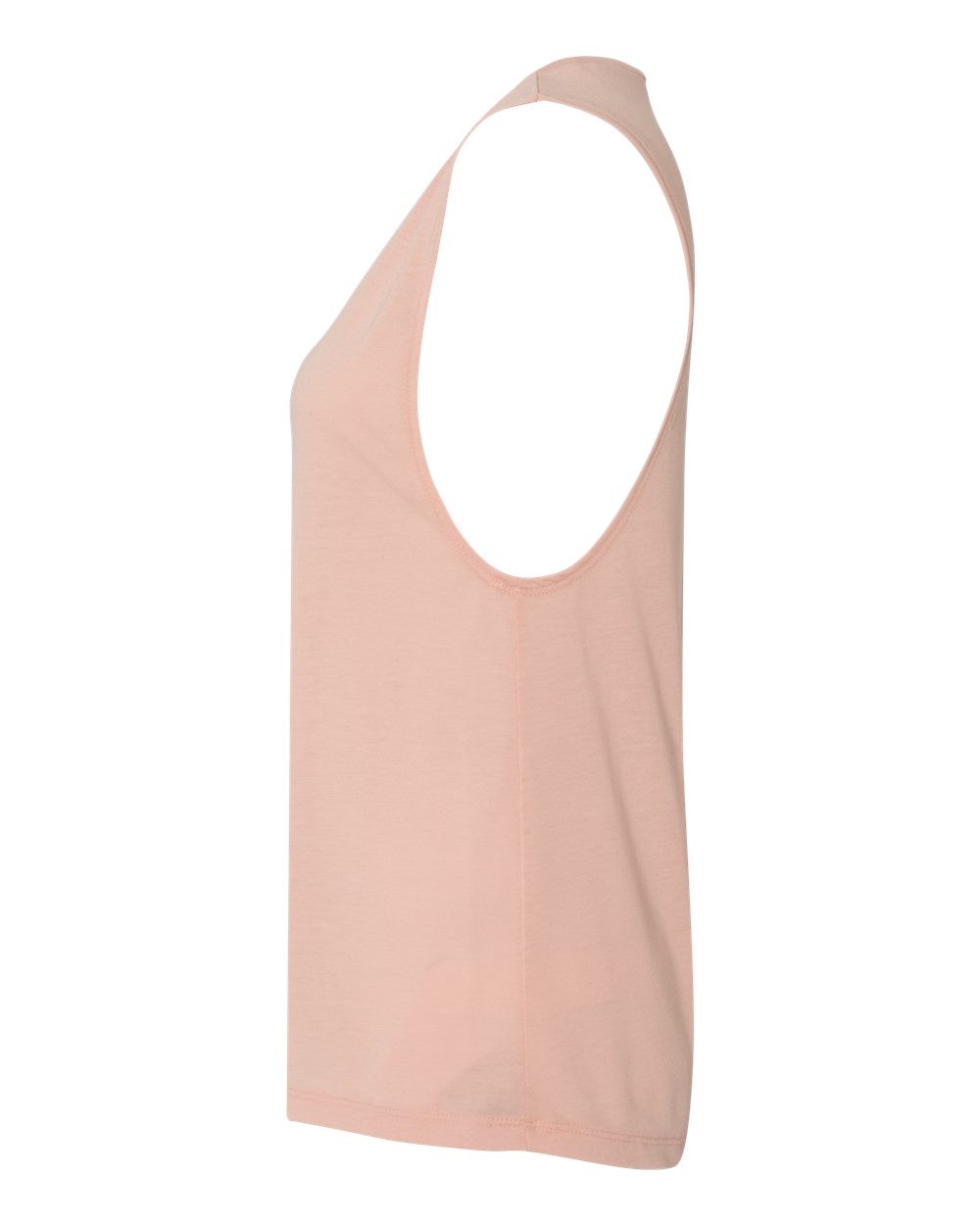 BELLA + CANVAS Women's Flowy Scoop Muscle Tank - 8803 Peach