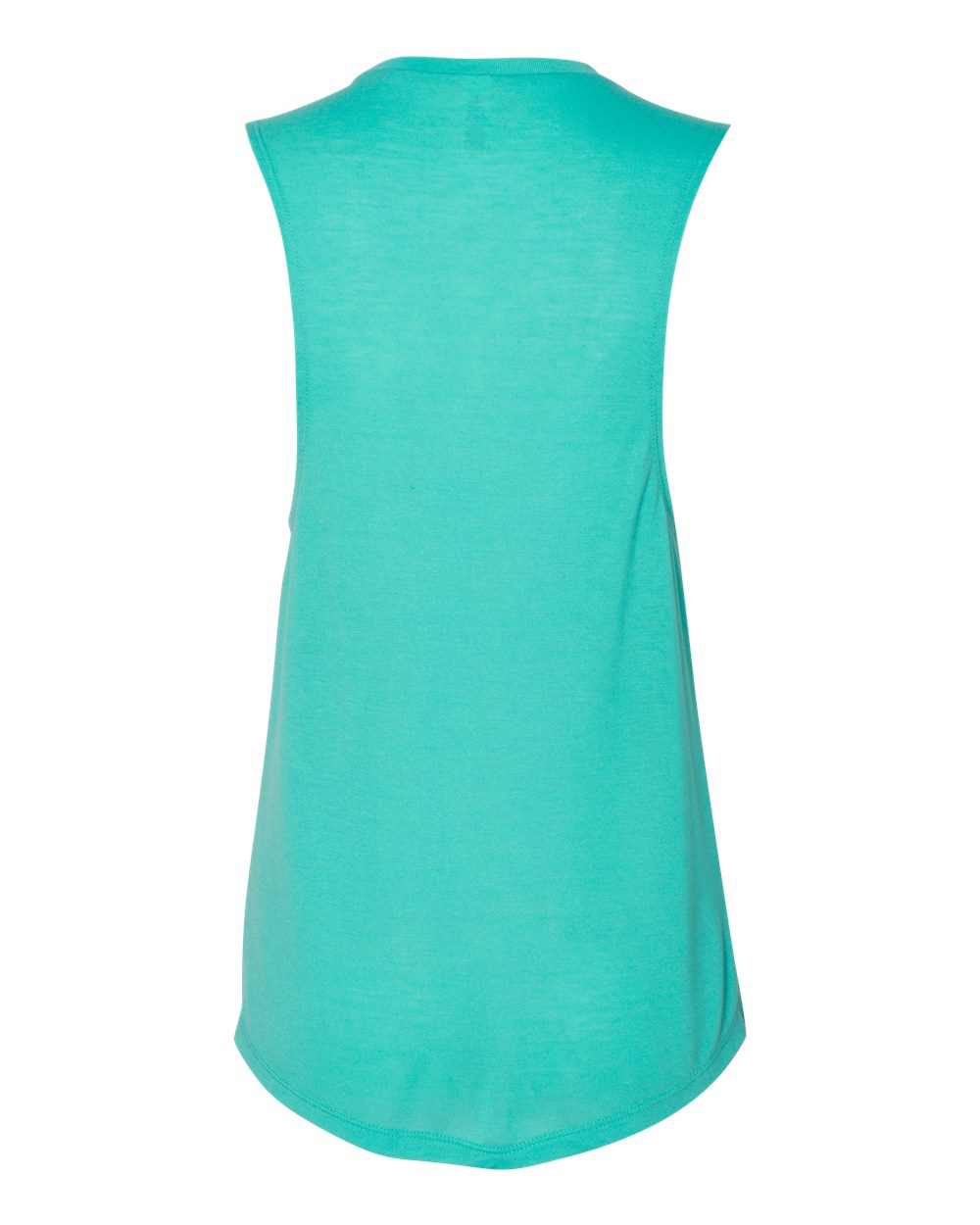 BELLA + CANVAS Women's Flowy Scoop Muscle Tank - 8803 Teal