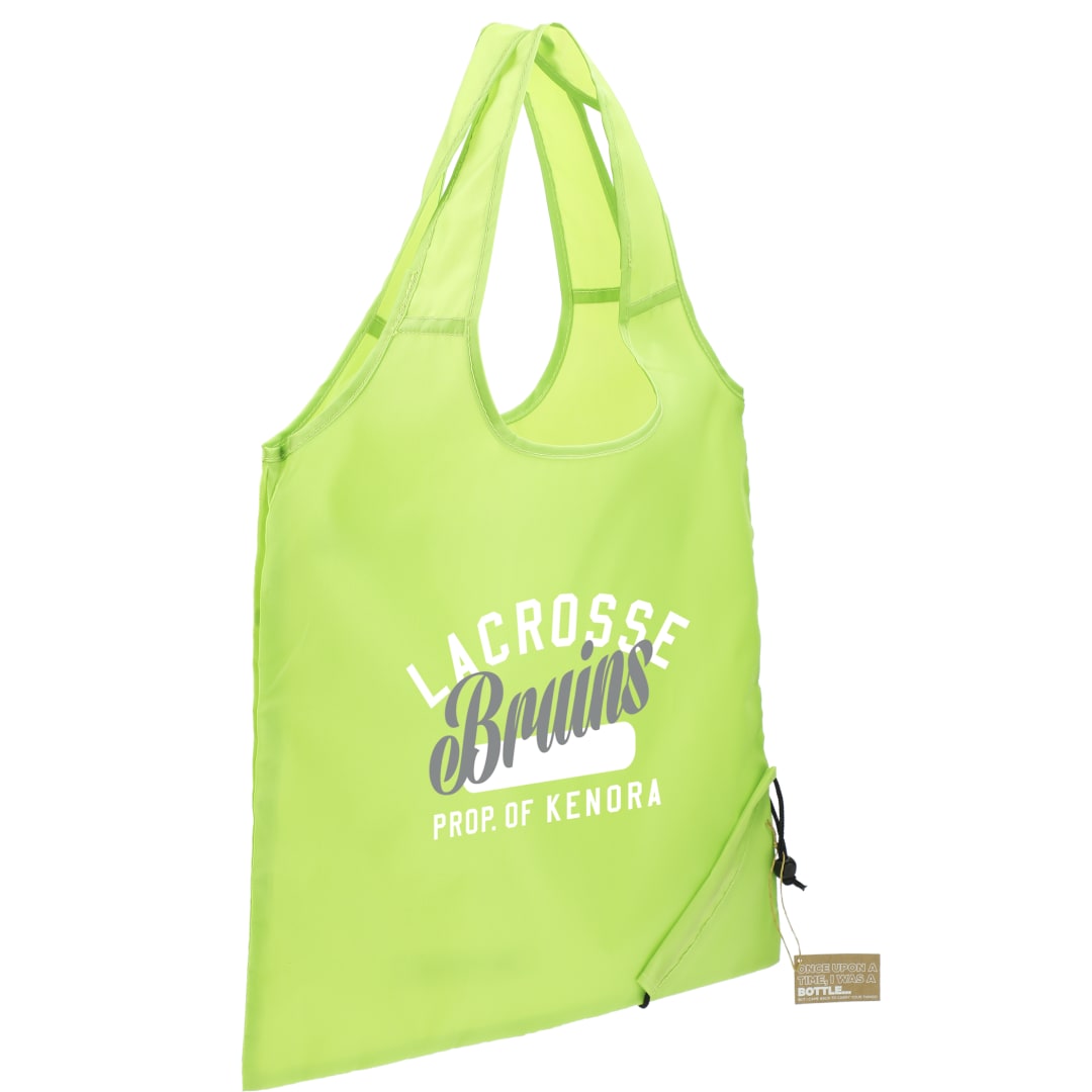 Bungalow RPET Foldable Shopper Tote - SM-5715 Green