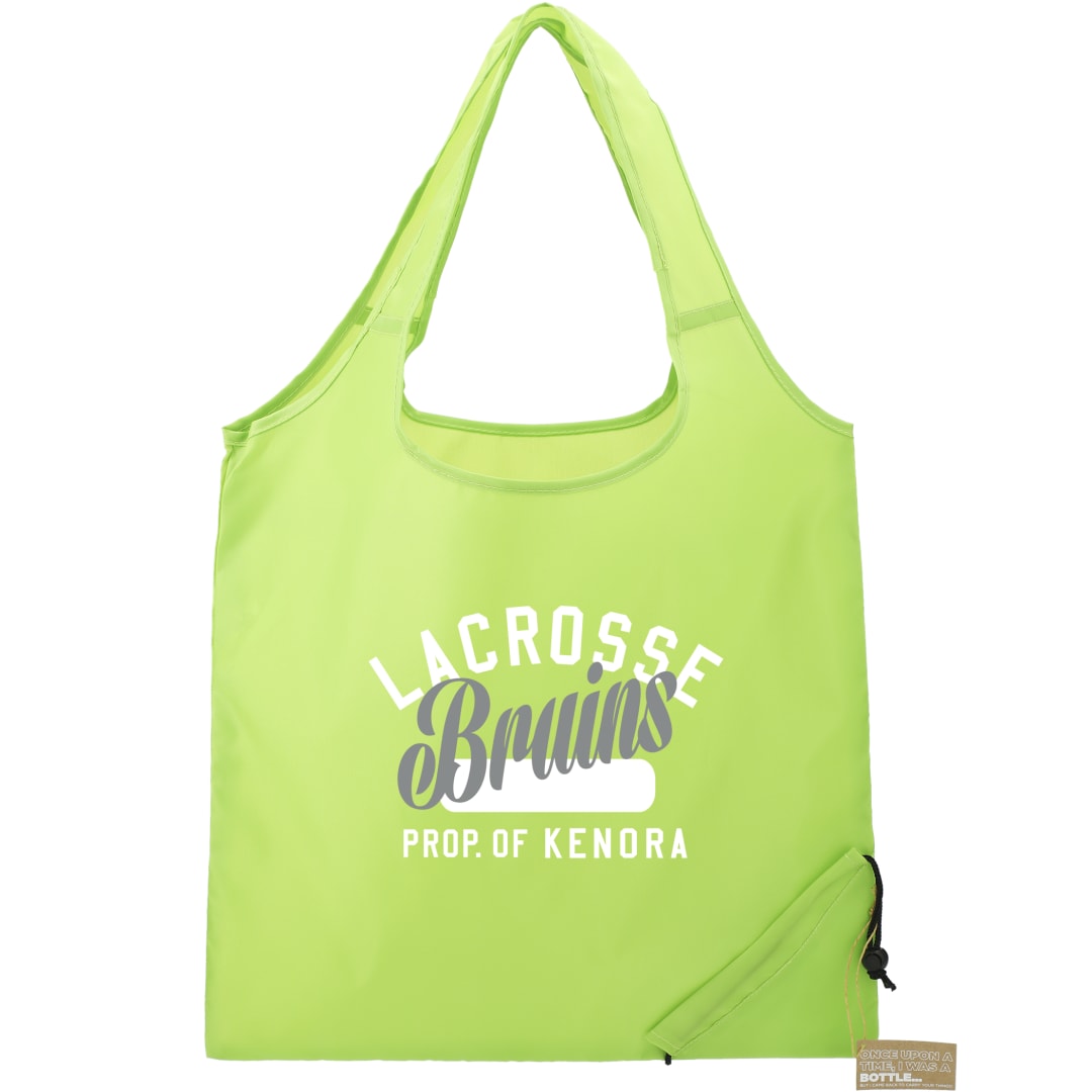 Bungalow RPET Foldable Shopper Tote - SM-5715 Green