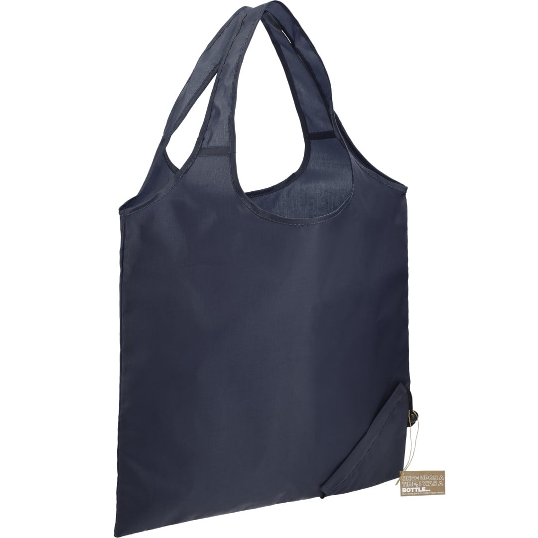 Bungalow RPET Foldable Shopper Tote - SM-5715 Blue