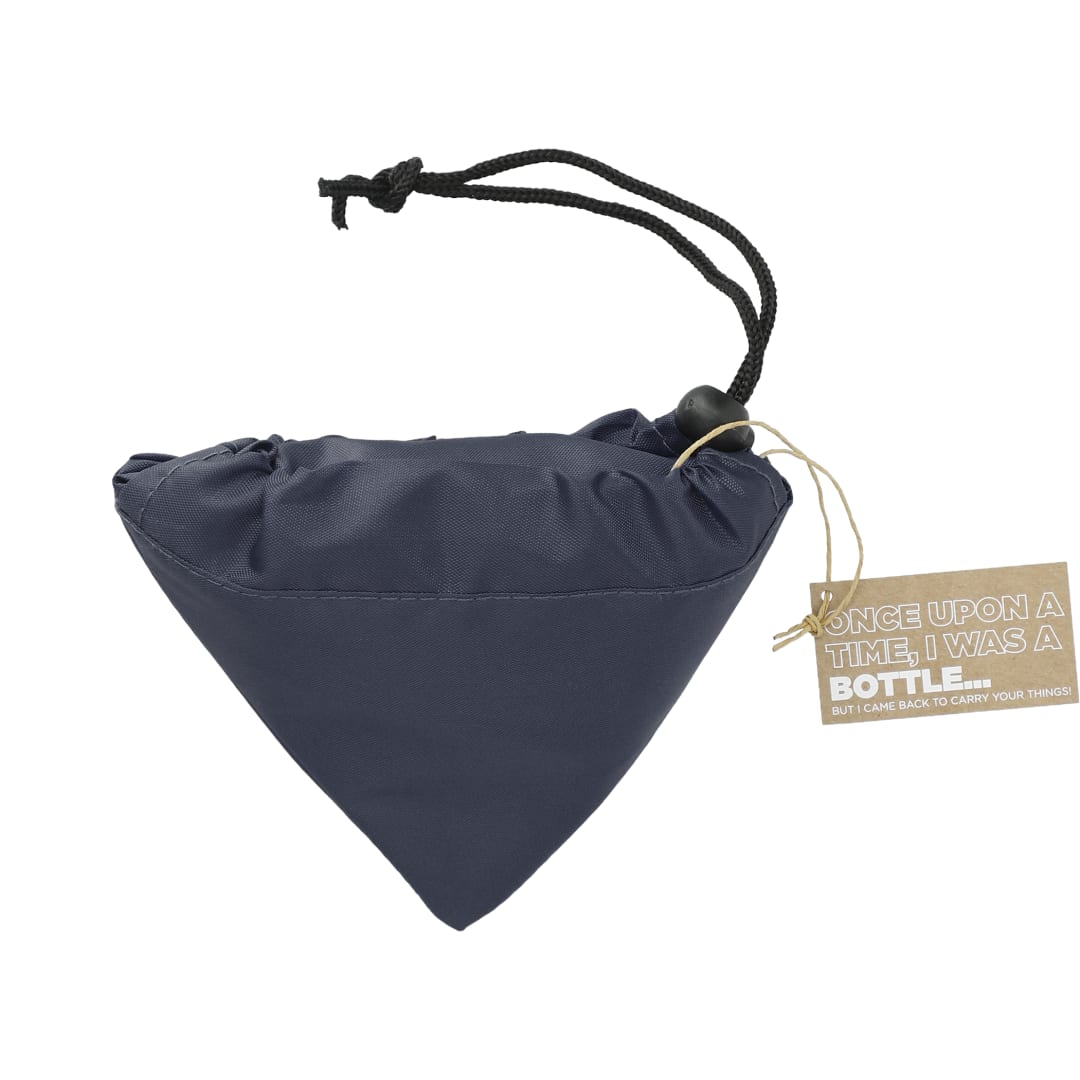 Bungalow RPET Foldable Shopper Tote - SM-5715 Blue