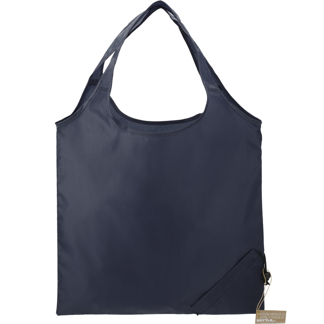 Bungalow RPET Foldable Shopper Tote - SM-5715 Blue