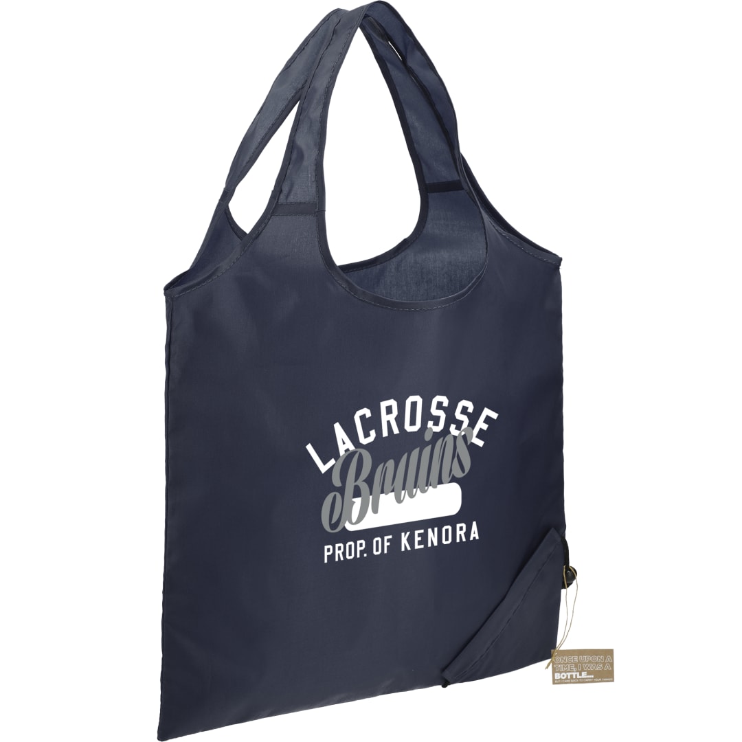 Bungalow RPET Foldable Shopper Tote - SM-5715 Blue