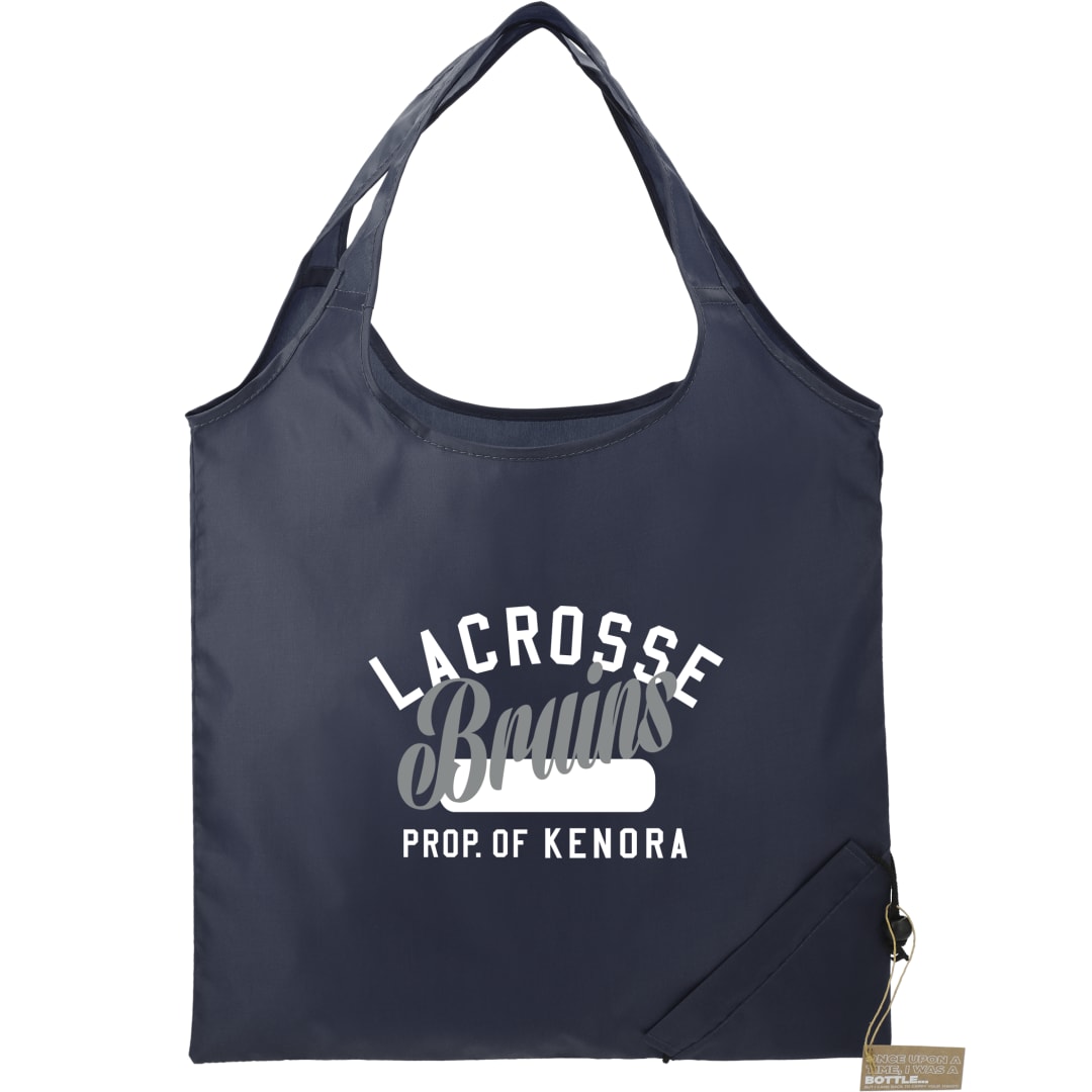 Bungalow RPET Foldable Shopper Tote - SM-5715 Blue