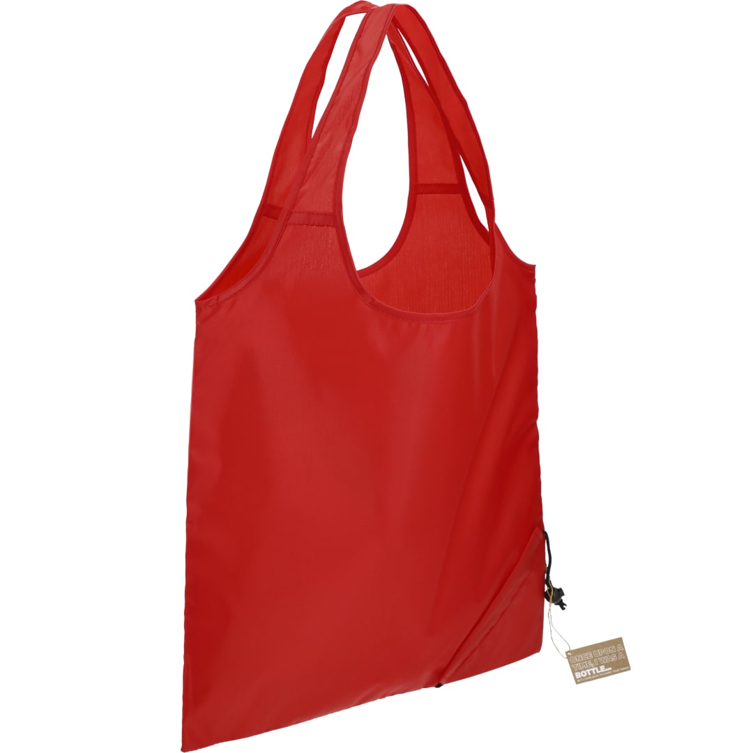 Bungalow RPET Foldable Shopper Tote - SM-5715 Red