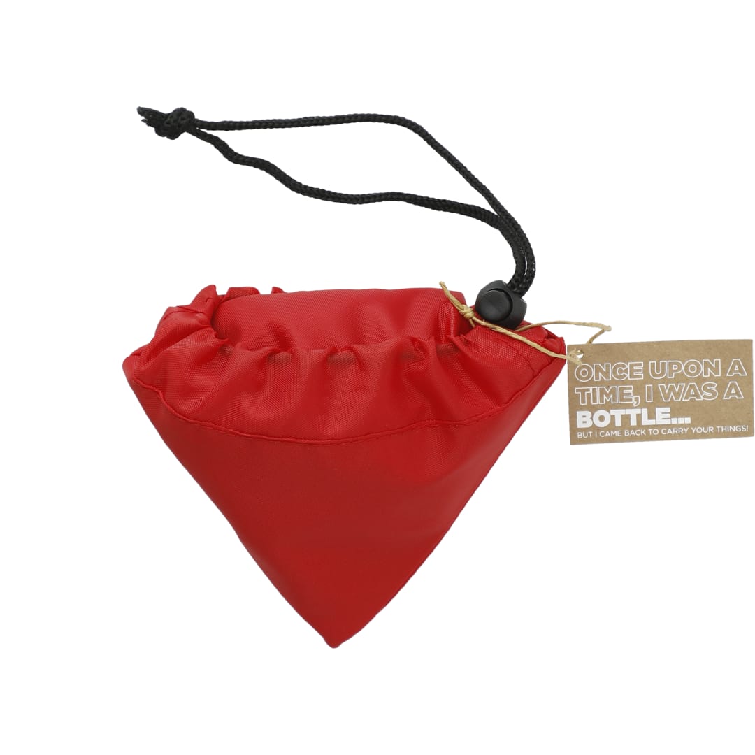 Bungalow RPET Foldable Shopper Tote - SM-5715 Red