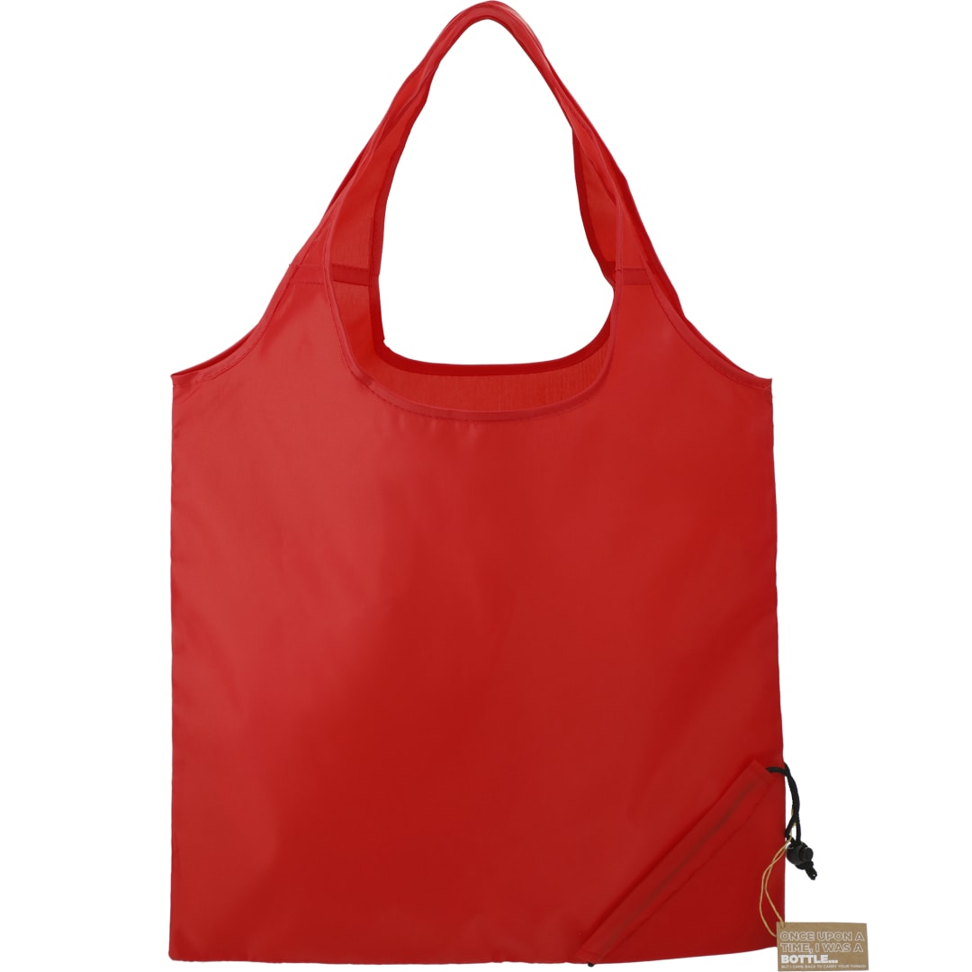 Bungalow RPET Foldable Shopper Tote - SM-5715 Red