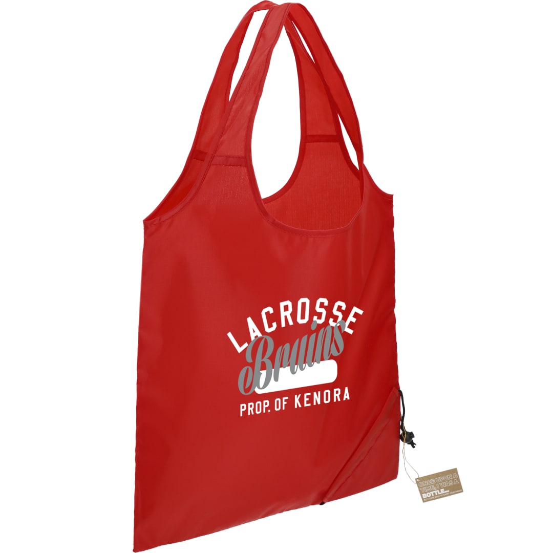 Bungalow RPET Foldable Shopper Tote - SM-5715 Red