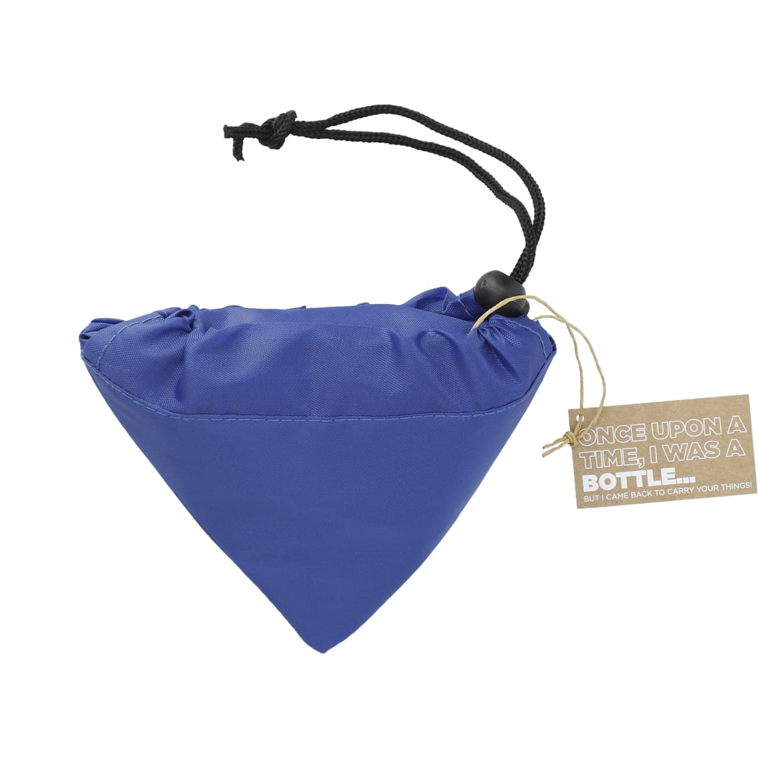 Bungalow RPET Foldable Shopper Tote - SM-5715 Blue