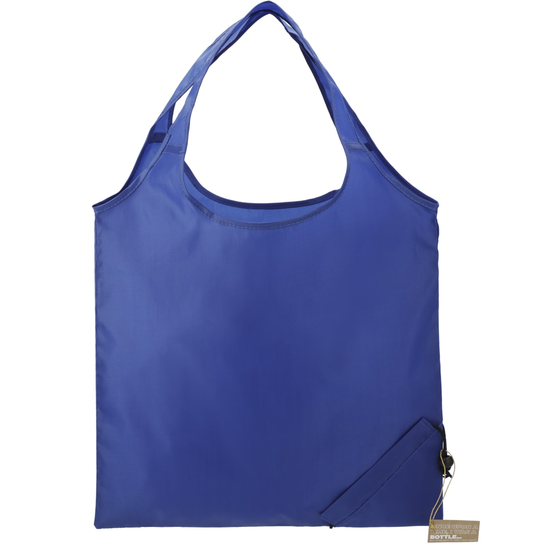 Bungalow RPET Foldable Shopper Tote - SM-5715 Blue