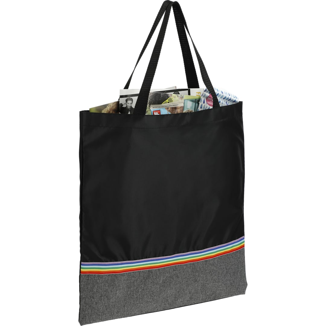Rainbow RPET Convention Tote - SM-5724 Black