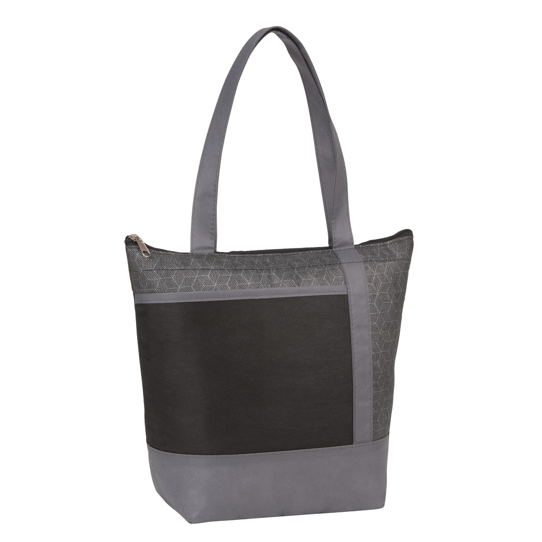  Chrome Non-Woven 9 Can Lunch Cooler - SM-5819