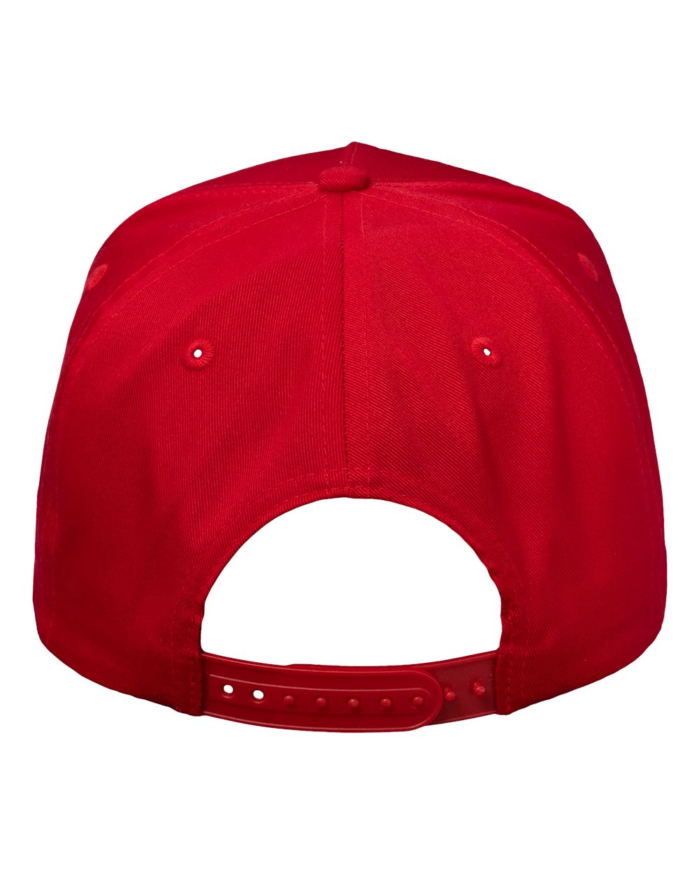 Valucap Five-Panel Twill Cap - 8869 Red