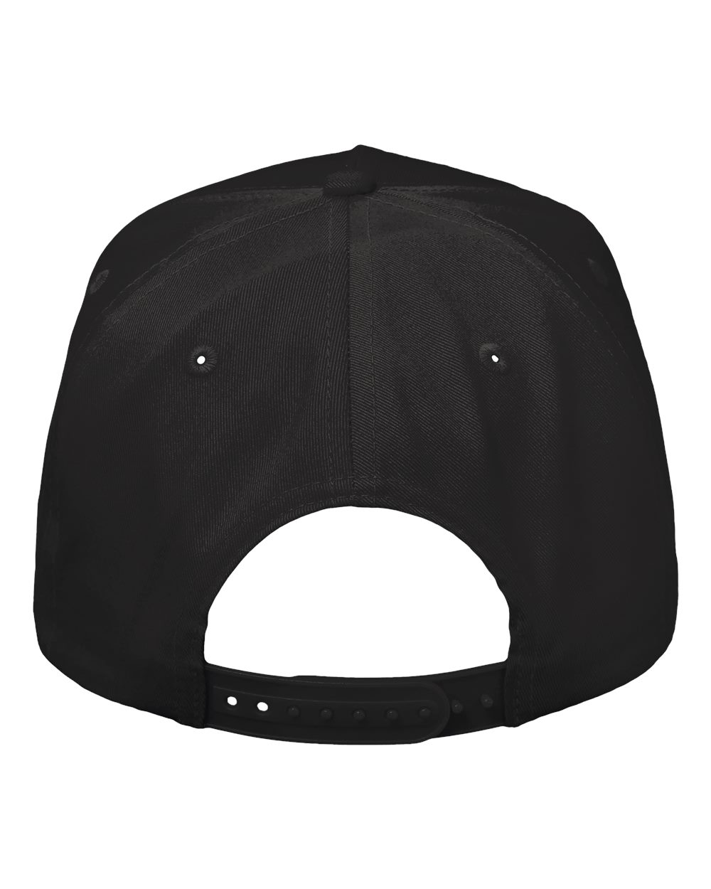 Valucap Five-Panel Twill Cap - 8869 Black